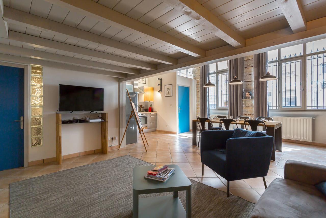 Guestready- Typical Croix-Roussien Flat Lejlighed Lyon Eksteriør billede